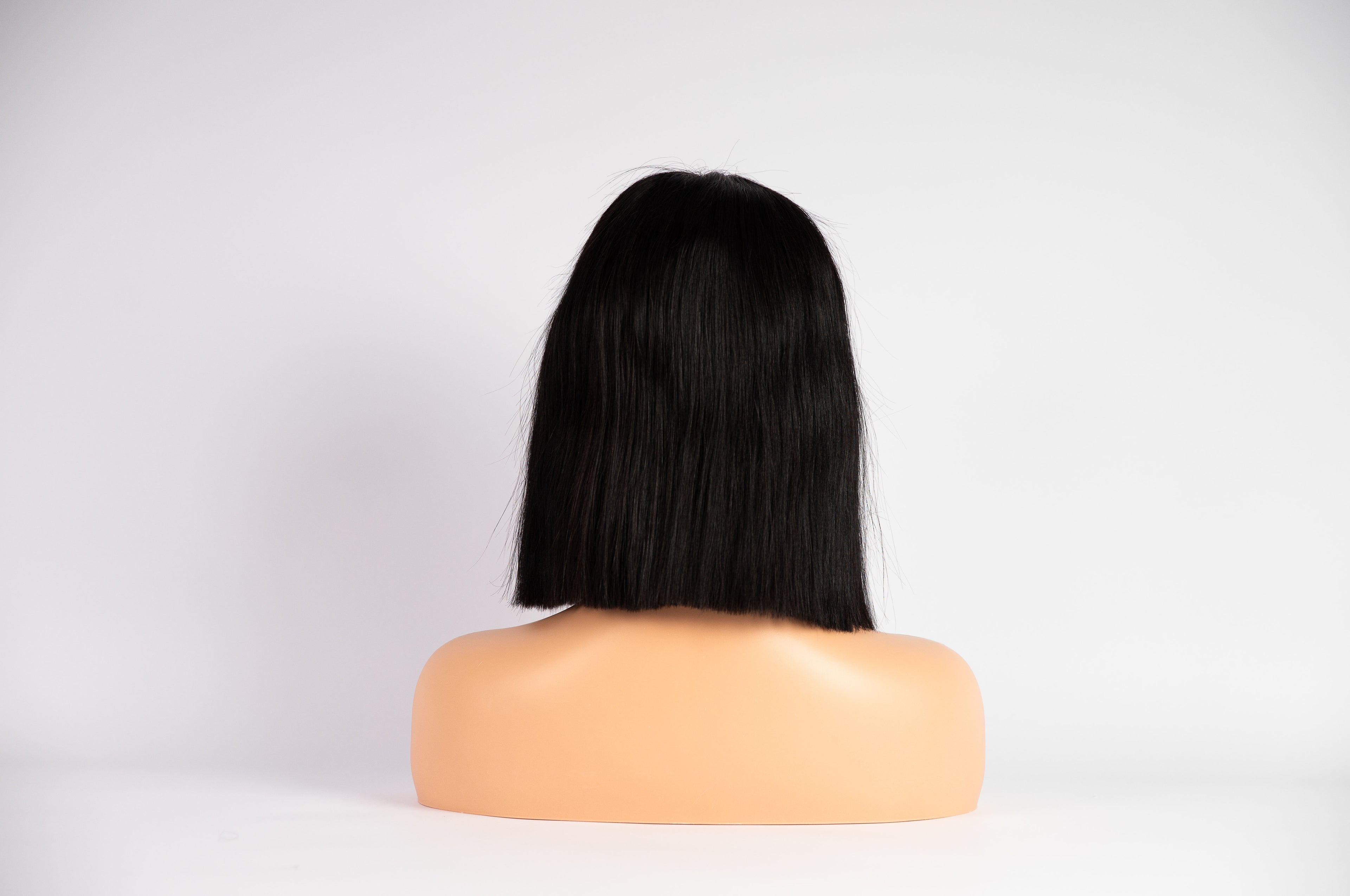 12 Inch Bone Straight Wig