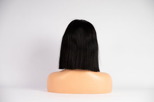 12 Inch Bone Straight Wig