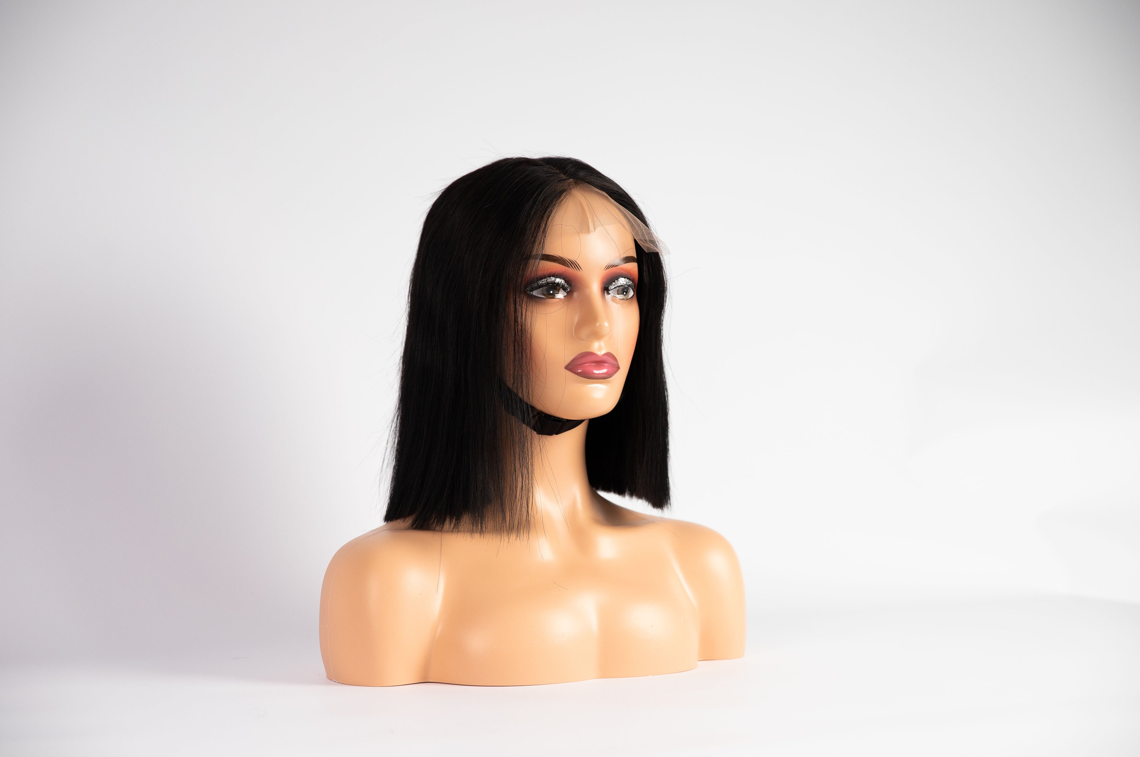 12 Inch Bone Straight Wig