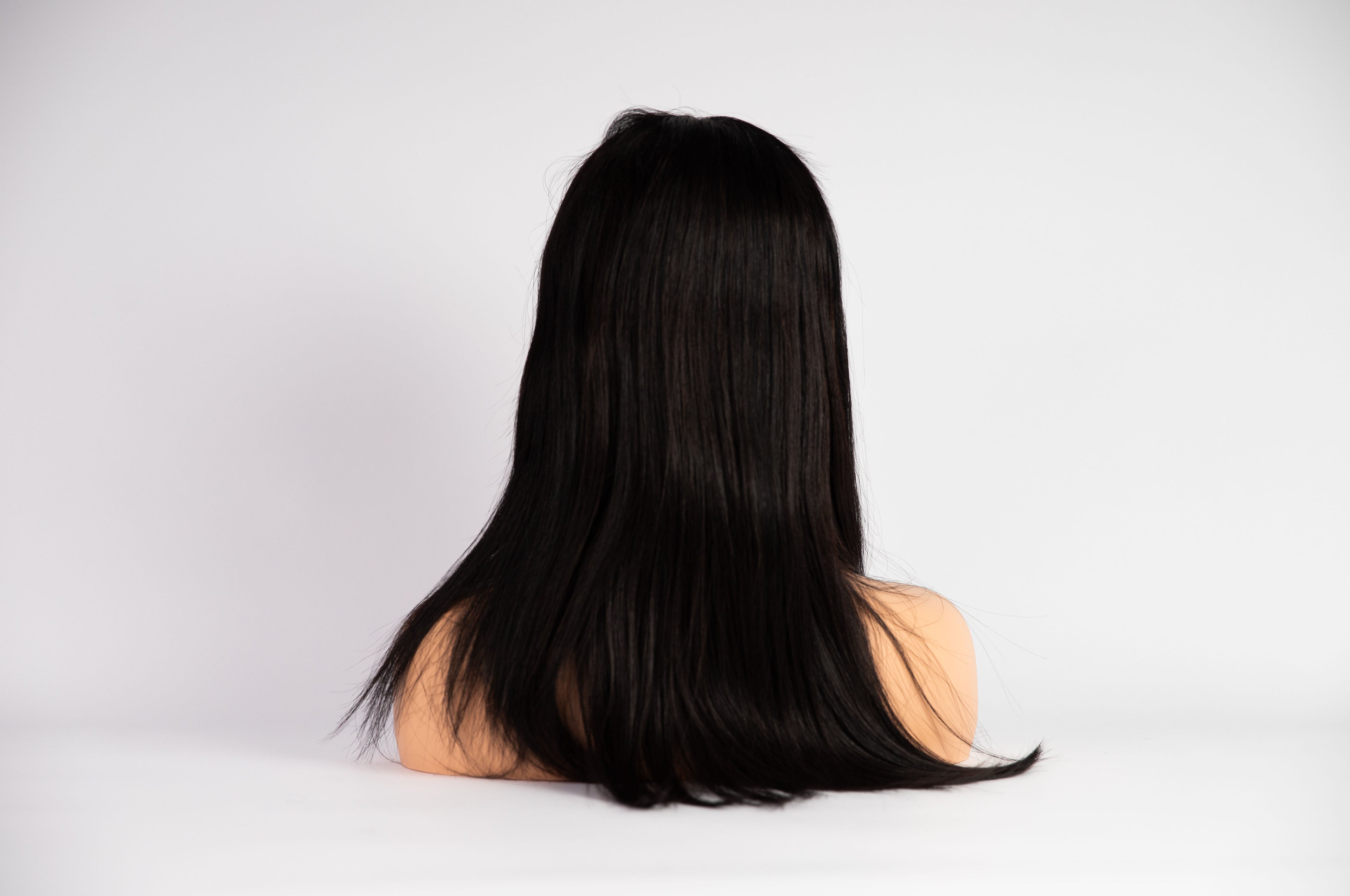 16 Inch Bone Straight Wig
