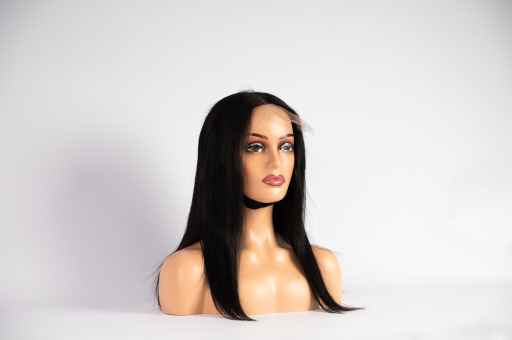 16 Inch Bone Straight Wig