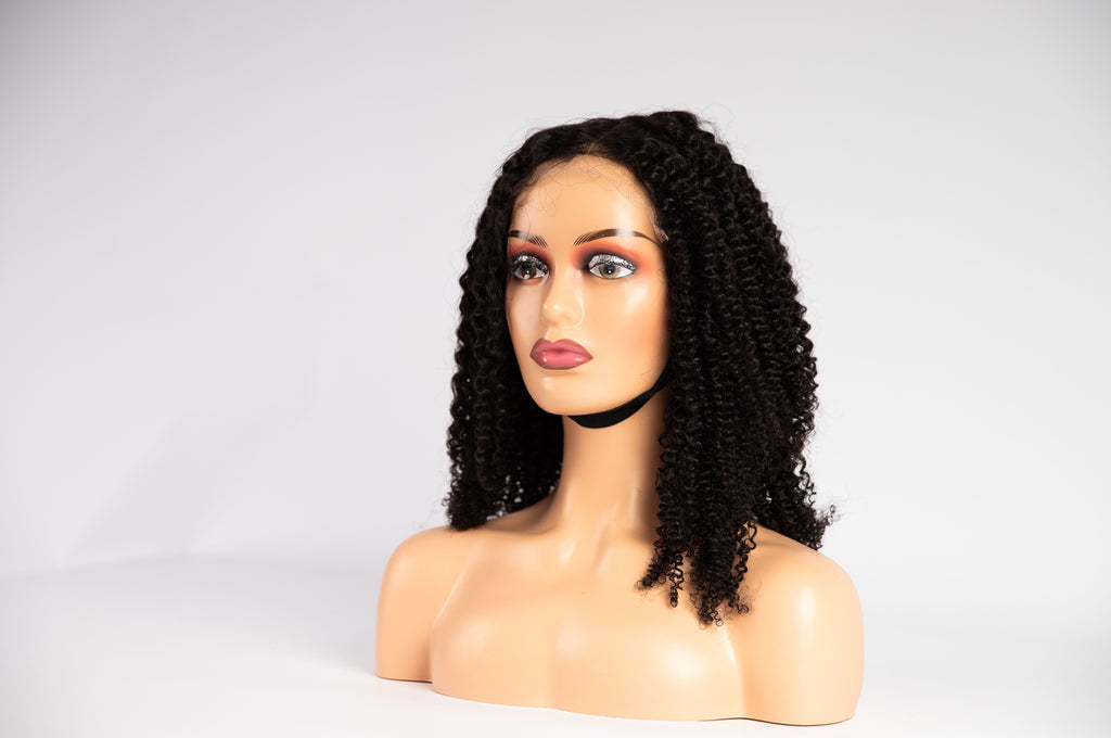 16 Inch Curly Wig – Tight Curls