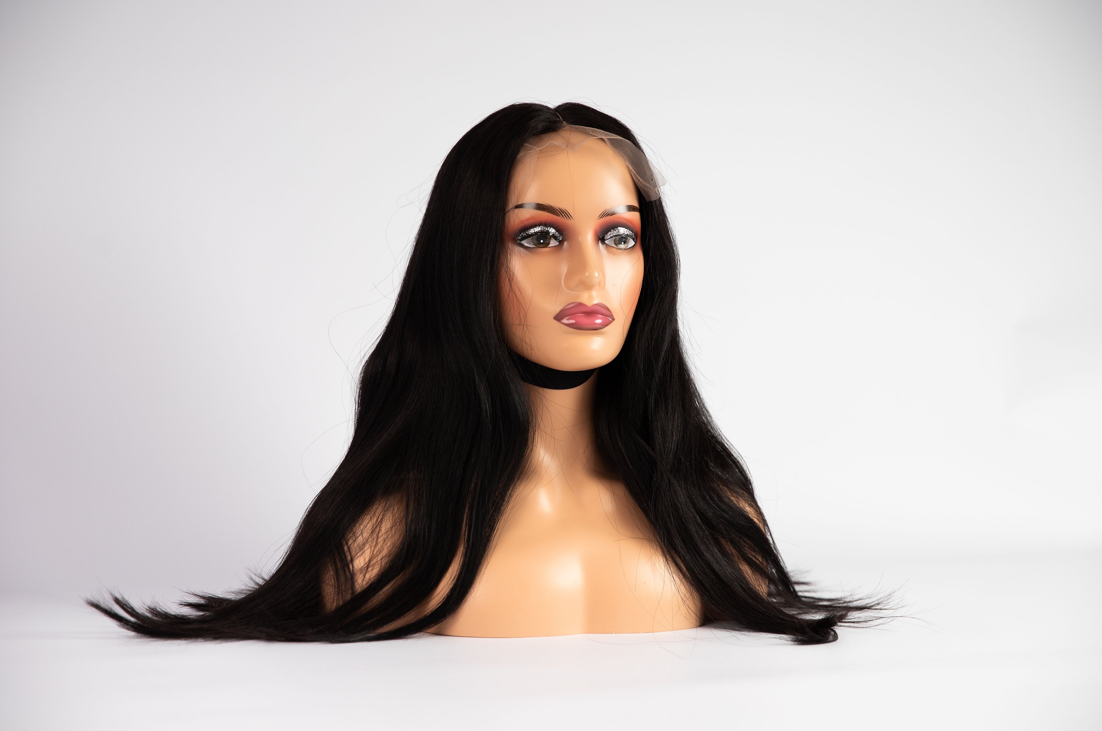 20 Inch Bone Straight Wig